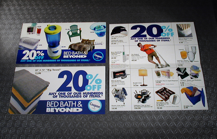 Lead creative on Bed Bath & Beyond account | 1999 - 2000